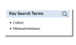 Search Terms - Data Collection